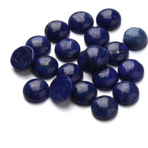 20pcs/lot 6/8/10/12/18/20/25mm Pink Natural Crystal Quartz Stone Cabochons Beads Round Flat Beads fit DIY Jewelry Findings