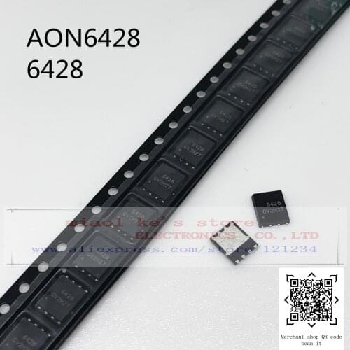 [ 5pcs-10pcs ]100%New original: AON6428 AON6428L AO6428 AO6428L 6428 6428L - MOSFET N-Channel 30V 11A 8DFN(5x6)