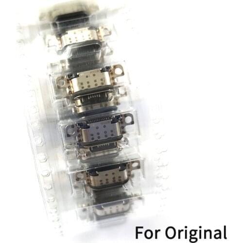 50PCS For Samsung Galaxy A52 A525F A526B / A72 A725F A726B USB Charging Port Dock Plug Charger Connector Socket Repair Parts