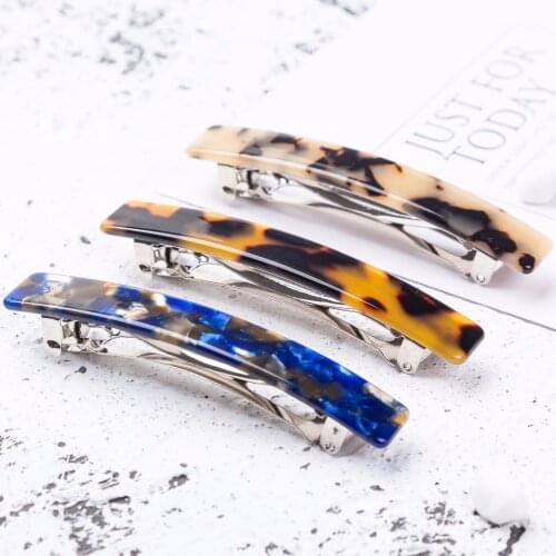 7.5cm Women hair ornaments vintage hair styling barrettes large cute hair clip for girls professional hair accessories for women