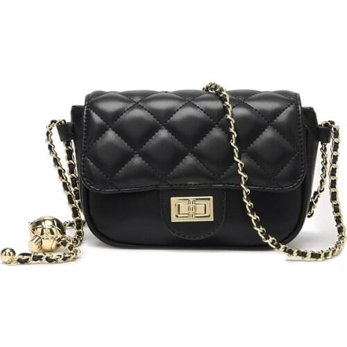 Brand Designer Womens Bag Chains Crossbody Bag 2020 New Ladies Fashion Small Square Bag Shoulder Messenger Bag Bags for women