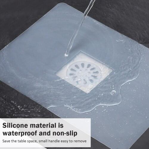 Sewer Deodorant Pad Can Be Cut Toilet Silicone Seal Insect-Proof Seal Plug Deodorizer Floor Drain Pad