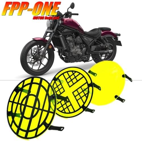 FOR HONDA Rebel CMX1100 CM300 CMX500 CM500 Motorcycle Accessories Headlight Guard Protection Cover