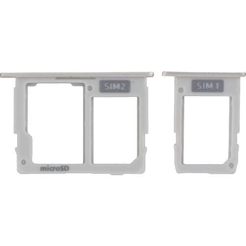 For Samsung Galaxy J5 2017 SM-J530/J7 2017 SM-J730 White/Blue/Black/Gold/Rose Gold Color SIM And Micro SD Memory Card Tray