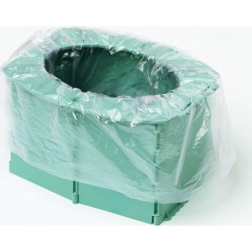 Mobile Toilet Training Mini Toilet with Plastic Bags Travel Potty Outdoor Baby for Household Babies Toilet Ornaments