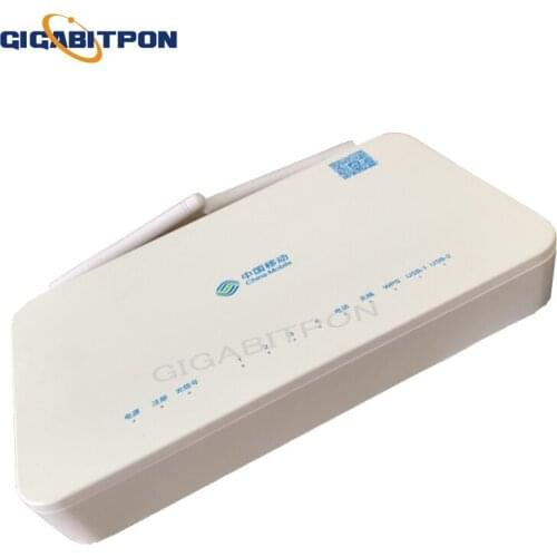 Original ZTE ZXA10 F673A V2 Gpon ONU ONT4GE+1POTS+USB+WIFI English firmware FTTH fiber terminal with power and box