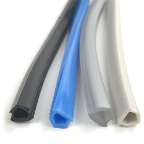 10meters 20/30/40/50 series 6mm/8mm /10mm flat seal for 2020 aluminum profile soft Slot Cover/ Panel Holder C-Beam machine