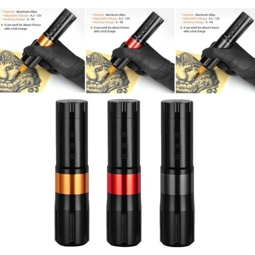 Rotary Tattoo Pen Cartridge Machine Tattoo Supply for Beginners Tattoo Artists Tattoo Pen Machine Wireless