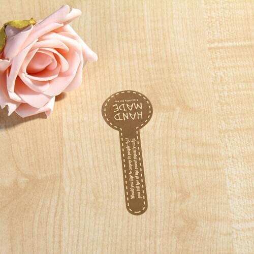 Taobao sells lollipop shaped seal push special stickers stickers D130 bags of biscuits