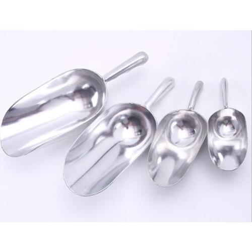 Fine thickening multi-functional shovel aluminum alloy flour rice feed shovel multi-purpose food tea shovel