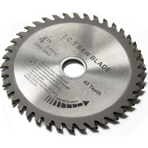 Hard Alloy TCT Woodworking 110*1.6*20mm 30/40T Circular Saw Blades with 40Teeth Multipurpose Wheel Discs Wood Cutting Blade