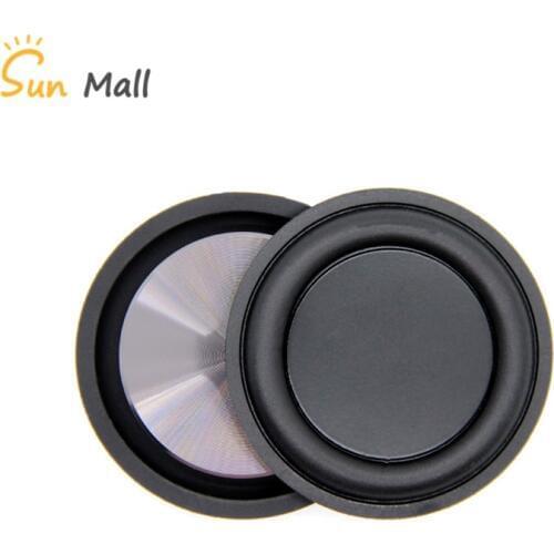 2PCS 62mm diameter bass diaphragm passive plate enhanced bass low frequency film radiator rubber diaphragm