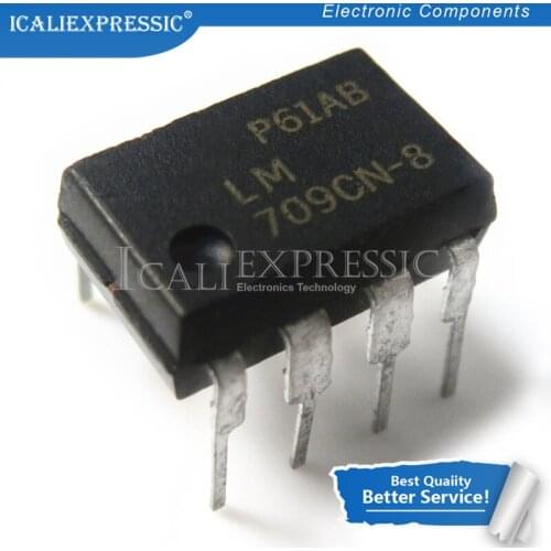 5PCS LM709CN-8 LM709CN LM709 DIP-8 In Stock