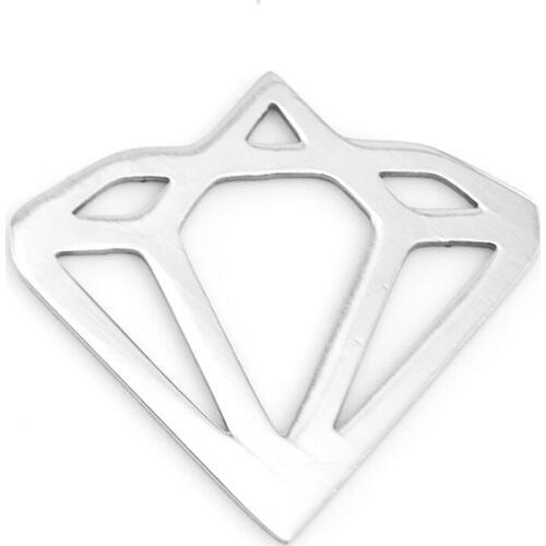 50pcs Diy jewelry Cute Hollow Cut Gros Collier charms for necklace bracelet stainless steel pendant necklace wholesale tags