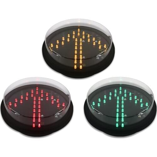 8Inch Tricolore RYG Arrow Led Traffic Light Module Signal