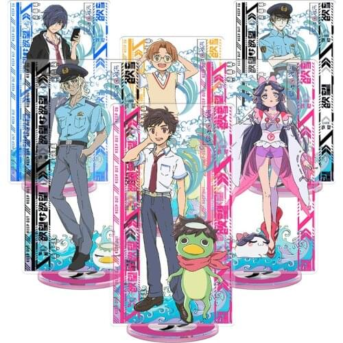 SARAZANMAI Acrylic Decoration Anime Peripheral Humanoid Standing Brand Kazuki Yasaka Azuma.Sara Figure Toy Gifts 20CM