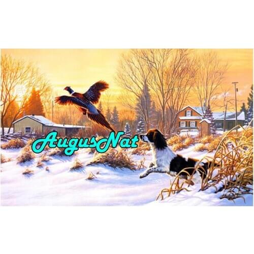 Dogs diamond painting labradors diamont embroidery winter diamant rhinestone picture animal oil paint by number canvas paint big