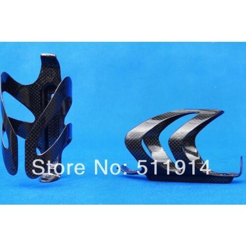 FLX-CG-D23 brand new full carbon glossy mtb road bike TT water bottle cage (2 pcs cages)
