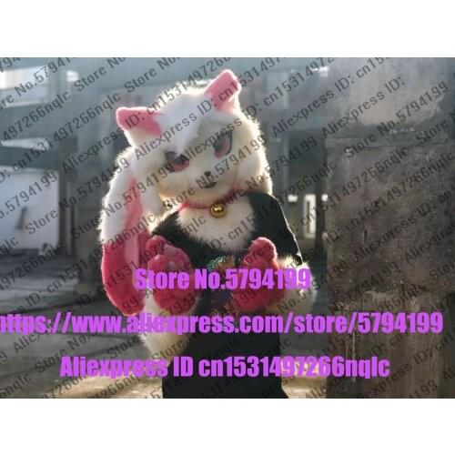 Customized Available REAL PHOTO dx0073 head CAT full sets husky dog Suit fursuit Costume fox Party Carnival Gift