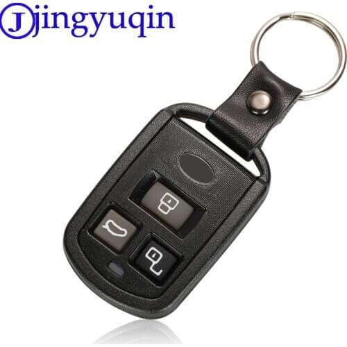 Jingyuqin Remote Car Key Case For Hyundai Accent Elantra Sonata XG350 2002 2003 2004 2005 3 Buttons