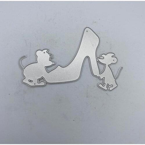 Metal Cutting Dies Animals and High Heels Stencils For DIY Scrapbooking Decorative Embossing Handcraft Die Cutting Template