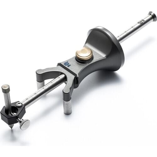 Woodworking Linear Arc Dual-purpose Scriber Parallel Line Drawing Tool Multifunctional DIY Wood Working Scribe Tools