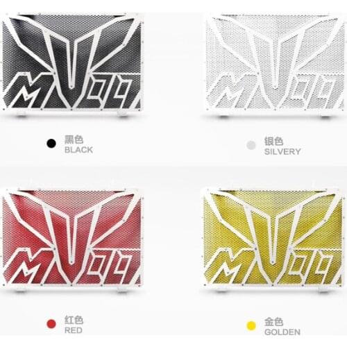 MT09 FZ09 Radiator Guard Grill Grille Cover for YAMAHA MT-09 FZ-09 MT 09 FZ 09 2014 2015 2016 2017 MT09 2017 XSR900 700 2016-Hey