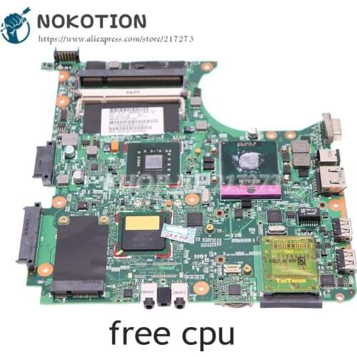 NOKOTION 501354-001 FOR HP 6730S 6530S Series Laptop Motherboard Mainboard GM45 DDR2 free cpu