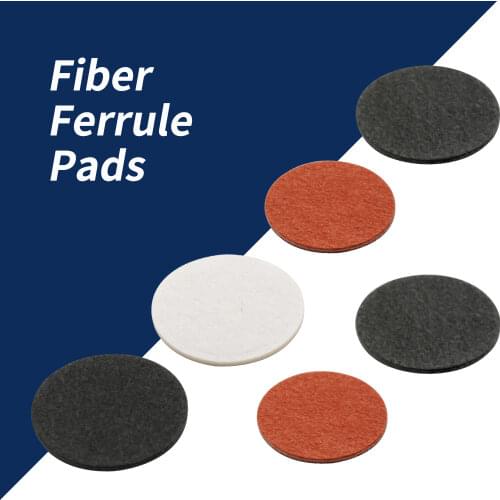 Fiber Tip Pads Clear Ferrule Paper Micarta Tip Pads 5 pcs 14mm 14.8mm 16mm For Break Jump Pool Cue Protector Billiard Accessory