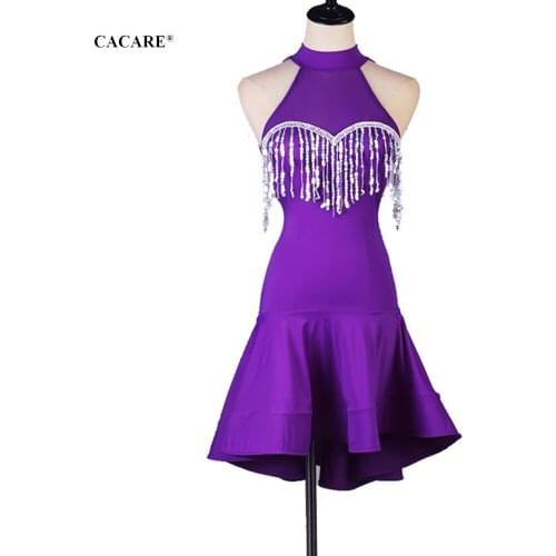 Latin Dance Dress Women Adult Girls CHEAP Sale Latina Salsa Dance Competition Dresses Fringe Samba Tango Costume Customize D0810