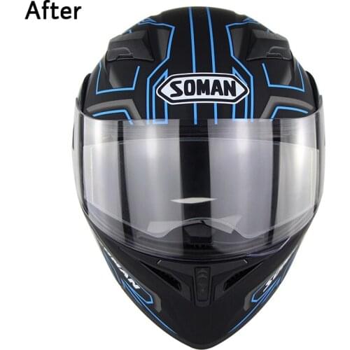 Soman Anti-Fog Helmet Lens film universal for Motorcycle Helmet visor Fog Resistant films AV02