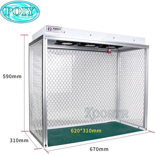 Newest Dust Free Room Desk Cleaning Anti-static Aluminum Alloy Dust Free Bench for LCD Refurbishment Phone Repair Equipment