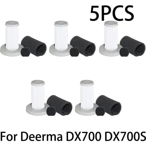 For Xiaomi Deerma DX700 DX700S Vacuum Cleaner Washable HEPA Filter Cleaning Brushe Deep Filtration Replacement Accessories Parts