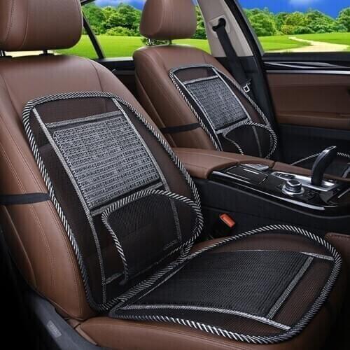 Universal Car Seat Back Waist Cushion Mesh Car Back Lumbar Support Braces Office Chair Car Seat Relaxing Pad Breathable Cushion
