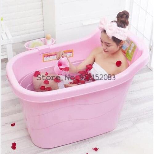 Thickened Bathtub Adult Bath Tub Large Bathtub Childrens Bathtub Household Full Body Adult Bathtub