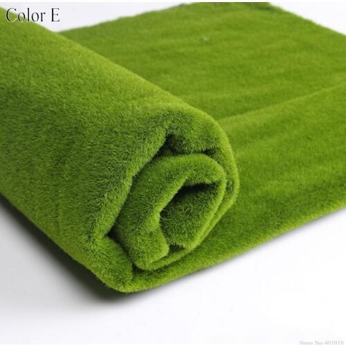 1 Meter x 1 Meter Grass Mat Green Artificial Lawns Turf Carpets Fake Sod Home Garden Moss home Floor DIY wedding Decoration