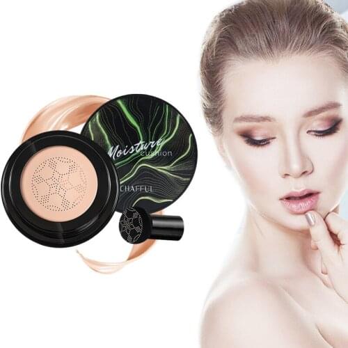 Air Cushion Mushroom Head BB CC Cream Moisturizing All Coverage Concealer Face Cosmetics Oil Control Face Foundation TSLM1 15g