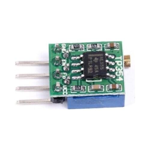 Free shipping 5PCS TP354 NE555 Module Square Wave Output Oscillator Adjustable Frequency Pulse Generator Signal Source