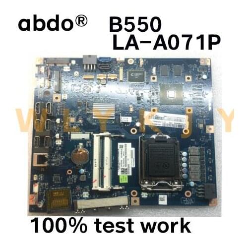 VIA15 LA-A071P is suitable for Lenovo B550 23 ”AIO desktop all-in-one motherboard LGA115X interface DDR3 100% test work