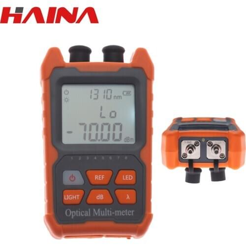 MiNi OPM Palm MiNi Optical Power Meter FTTX/Broadband installation Fiber&RJ45 Comprehensive testing Tool OPM/RJ45 Sequence/RJ45