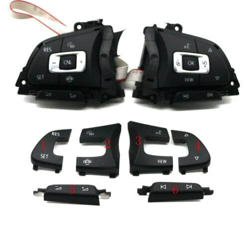 For golf 7 Mk7 lingdu VII steering wheel multifunction cruise volume decorative cover switch button