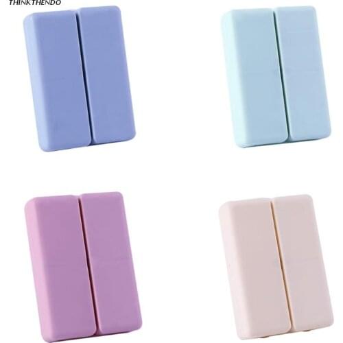 4 Colors 7 Days Weekly Tablet Pill Medicine Box Holder Storage Organizer Container Case Pills Box Splitters