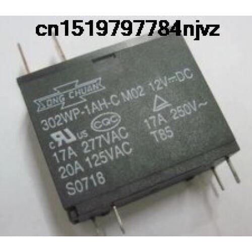 RELAY 302WP-1AH-C 12VDC 17A 277VAC 10PCS
