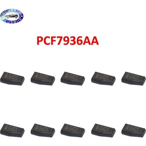 10 PCS, PCF7936AA Chip Carbon Auto Transponder Chip (PCF7936AS updated version) Ceramic Car Chip Blank Key Chip