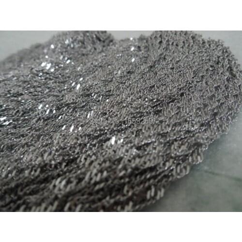 100 meter/Lot Stainless Steel Fine water wave chain jewelry finding /Marking DIY Shiny free Lobster clasp