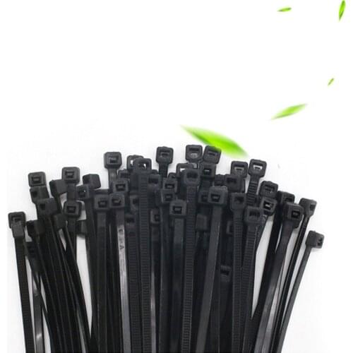 1000pcs white/black 3x100 1.8*100mm(Width*Length) nylon cable ties plastic wire straps self-locking cable tie