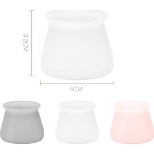 4pcs/set Chair Leg Caps Rubber Feet Protector Pads Furniture Table Covers Hole Plugs Dust Cover Furniture Floor Protector