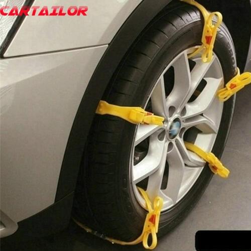 5pcs/lot Snow Chains for Cars Suv Trucks Winter Universal Cars Tire Snow Chain Anti Slip Tyre Grip for Snow Mud Ice Desert Sand