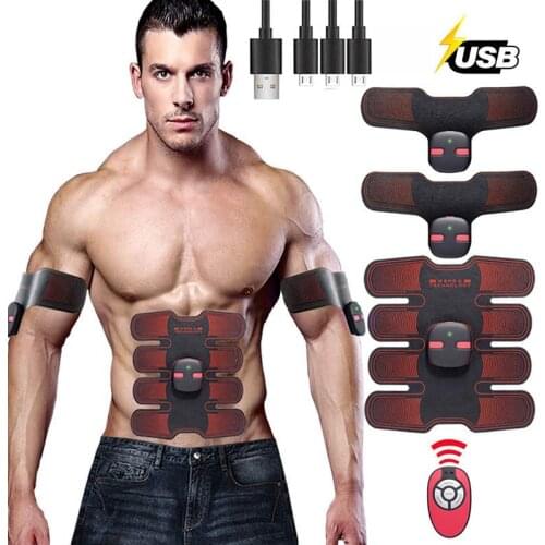 Abs Abdominal Stimulator Estimulador Muscular Muscle Stimulator Abdomen EMS Trainer Home Gym Machine Workout Fitness Equipment