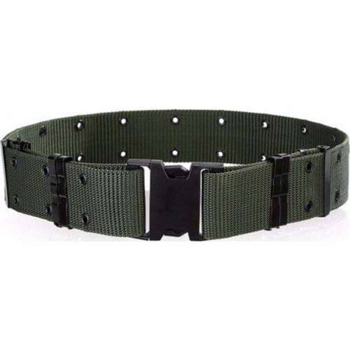 Army Military Duty Tactical Belt Plastic Buckle Men Outdoor Sports Waistband Training Hunting Airsoft Combat Belts Waist Support